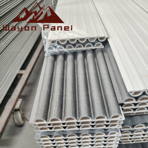 Wayon panneau mural <span class=keywords><strong>d</strong></span>écoratif en bois-plastique imperméable ignifuge de haute qualité 168*22mm pour la <span class=keywords><strong>décoration</strong></span> murale intérieure de villa et de <span class=keywords><strong>chambre</strong></span> à coucher - Product Image 1