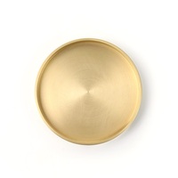 MAXERY-Bougeoir en laiton de diamètre 7.5cm/2.95 '', pour Noël et Mariage