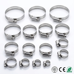 Abrazadera de Manguera Profesional de Acero Inoxidable SS316 Tipo Americano, Equipo de <span class=keywords><strong>Bomberos</strong></span> Seguro, Acoplamiento Universal - Product Image 1