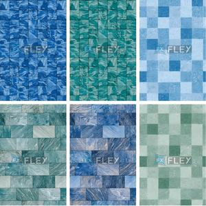 Doublure en PVC imperméable, résistante aux UV, anti-givre et à rétention thermique FLFX pour piscine en régions froides - Product Image 2