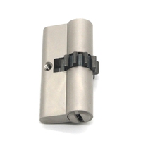 Cylindre de serrure de porte à mortaise euro 7x7 à double clé de haute sécurité 70 mm