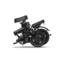 Bicicleta Urbana Plegable Mini de 14 Pulgadas con Motor Trasero sin Escobillas de 350W 48V 7.8AH y Cuadro de Acero, en Oferta en Almacén de EE. UU.