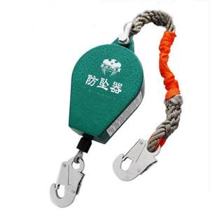 Fall Arrestor 30m Steel Wire Rope 100kg Capacity Retractable Safety Device For High Altitude Work - Product Image 2