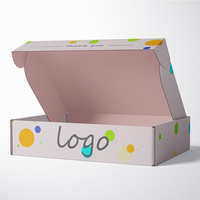 Cajas de Envío de Cartón Corrugado Laminado Mate con Impresión Personalizada de Fábrica, Materiales Reciclados Certificados, Logotipo Personalizado