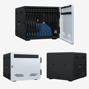 Tùy chỉnh thiết kế 65 Wát 12 Vịnh hoặc 15 Vịnh treo tường Pad sạc tủ với khóa - Product Image 1