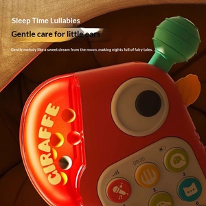 Jouets éducatifs de luxe de haute qualité pour bébés, girafe unisexe, jouets de téléphone portable pour l'éveil précoce, jouets sensoriels pour bébés de 6 mois - Product Image 3