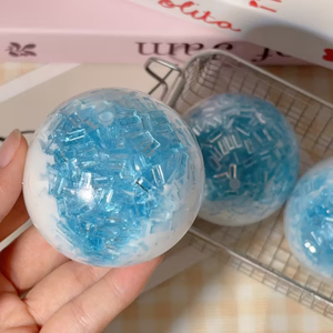 Wholesale Hand-Made Ball Squeeze <b>Squishy</b> Fun Anti-Stress Toy for Kids and Boys Anxiety Relief and Stress Release Cream Ice Bar - Product Image 4