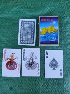 Cartas de Póker Yule <span class=keywords><strong>Fang</strong></span> Double K con Impresión Láser, Precio de Fábrica al por Mayor, Gran Venta - Product Image 2