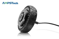 Ampstech 6.5 pouces 7Nm 24Dc brouette électrique moyeu moteur Brushless Dc moteur simple arbre roue avec qualité en gros