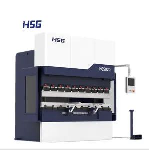 HSG सीएनसी प्रेस ब्रेक झुकने के लिए 4 अक्ष ब्रेक प्रेस स्टेनलेस स्टील 135T प्रेस ब्रेक मशीन