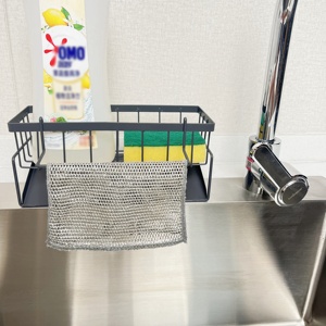 Organizer da <span class=keywords><strong>cucina</strong></span> in <span class=keywords><strong>acciaio</strong></span> al carbonio scolapiatti supporto vassoio con Design lavello tipo di installazione facile in piedi per porta attrezzi - Product Image 1