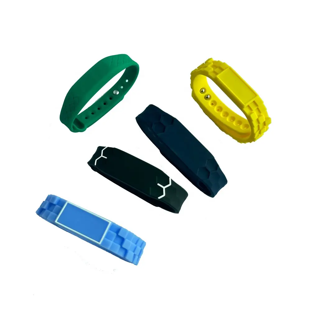 CMRFID custom HF UHF rfid nfc Wrist Bands Tag Silicone Wristband Bracelet