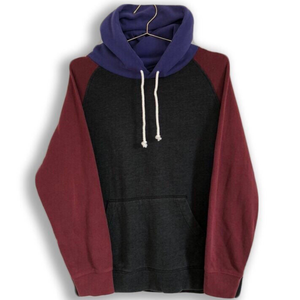 Good Quality <b>Thick</b> Warm <b>Mens</b> Winter Color Block Pullover <b>Hoodies</b> - Product Image 5