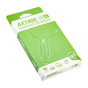 <span class=keywords><strong>Carte</strong></span> Réseau Sans Fil Wifi6 1800M Interne USB3.0 pour Ordinateur de Bureau et Portable Modèle 4605A - Product Image 6