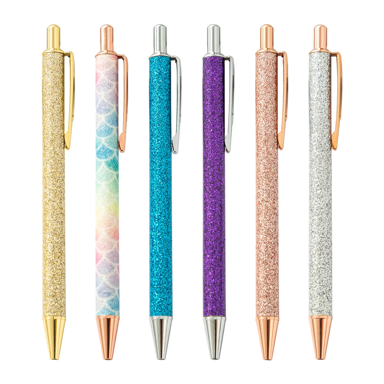 2021 New Products Luxury Leather Ball Pen Custom Printing Metal Click Pen For Party Gift