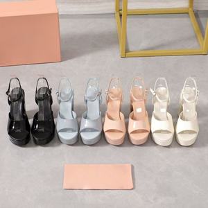 รองเท้าส้นสูงดีไซน์เนอร์ ผ้าซาติน เซ็กซี่ สไตล์ผู้หญิง ใส่สบาย กันลื่น หนังแท้ สำหรับทุกฤดูกาล - Product Image 2