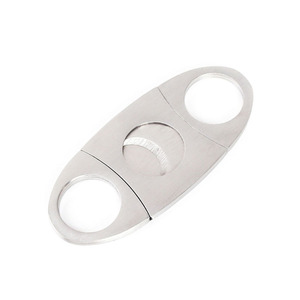 Stainless Steel Metal Tobacco Knife Smoking Cigarette Cigar Cutter