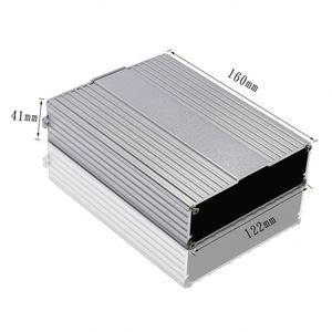 EMB Anodized Aluminium IP54 Junction Box Signal Amplifier <b>Enclosure</b> OEM Factory Custom PCB Extruded Aluminum Case - Product Image 1