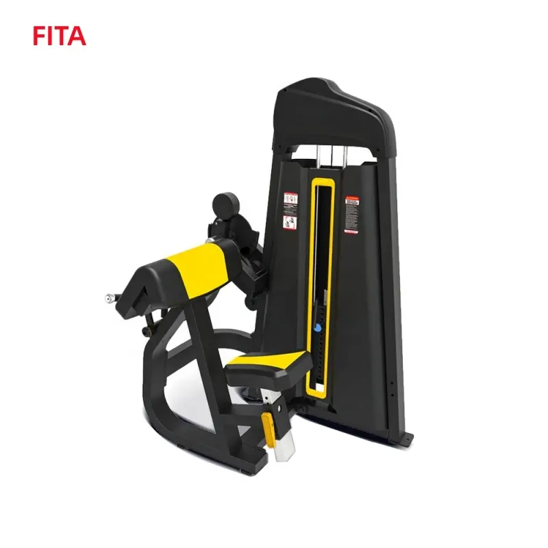 Gym Equipment Sport Strength Training Seated Dual Function Curl Triceps Plate Loaded Pin Load Selection Machines Biceps
