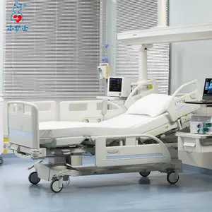 Çok fonksiyonlu elektrikli ICU tıbbi yatak yüksek kaliteli hastane hasta yatağı