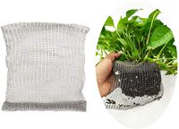 Sac en filet pour plantes pour protéger les arbres/arbustes/fleurs/bulbes des campagnards/souris des champs/rongeurs, protège-racines, sacs de culture