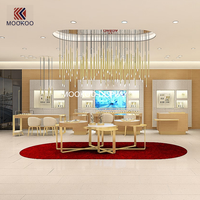 Vitrine en verre personnalisée haut de gamme, vitrine à bijoux en acier inoxydable