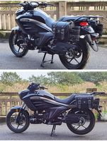 Support de sacoche latérale en acier inoxydable pour Suzuki 155Kr Cool Road Gl150, support de boîte latérale modifié, état neuf