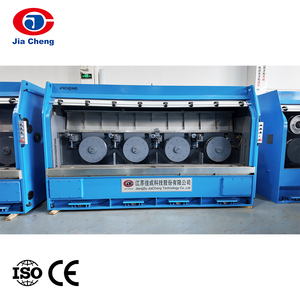 Máquina de Trefilado de Alambre de Cobre de Alta Velocidad JIACHENG con Sistema de Recocido Continuo en Línea |   Máquina para Desnudar Varillas de Cobre Antideslizante - Product Image 2