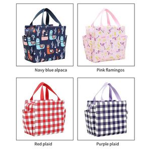 Sac isotherme familial en toile pour pique-nique, livraison de repas, vin, avec logo personnalisé, idéal pour la gym et les week-ends - Product Image 4