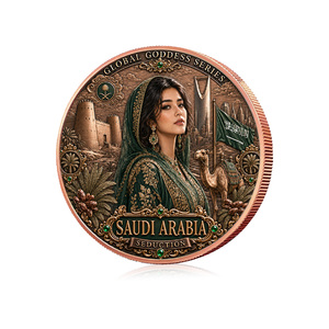 Moneda Conmemorativa de Doble Cara de Países <span class=keywords><strong>del</strong></span> <span class=keywords><strong>Mundo</strong></span> y Lugares Emblemáticos Globales, 1oz de Cobre Puro, Recuerdo - Product Image 2
