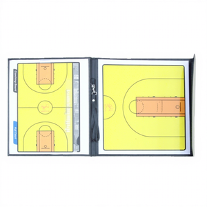Equipo de Entrenamiento de Fútbol Profesional, Pizarra Táctica Magnética Plegable con Cierre, Portátil, <span class=keywords><strong>Fugar</strong></span> FS787, Verde, PU - Product Image 1