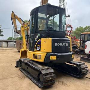 China Shanghai Yard Cheap <b>Engineering</b> <b>Construction</b> <b>Machinery</b> 5 Ton 2018 Year Micro <b>Used</b> komatsu PC55MR Mini Digger Exca - Product Image 3