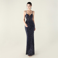 33211 #   Nouvelle robe de soirée sans bretelles en forme de cœur à col en V profond, ornée de perles, de paillettes et de broderies, avec taille cintrée pour les banquets