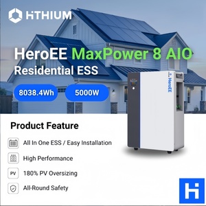 Estación de Energía Hithium Todo en Uno 1-8KWh con Controlador MPPT, Onda Sinusoidal Pura, Batería de Litio LiFePO4, Sistema Solar, Más de 11,000 Ciclos - Product Image 4