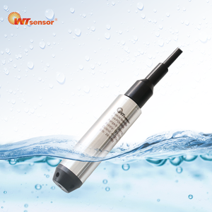 ステンレス鋼圧力センサー＆水位トランスミッター 4-20mA IP68 液体タンク、プール、燃料油、下水用 - Product Image 1