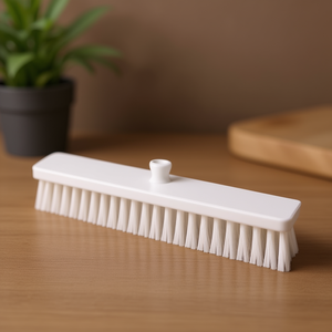 Spazzola per Alimenti Media Bianca 40 Cm Strumento di Pulizia Organico - Product Image 3