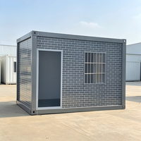 Maisons conteneurs, maisons modulaires, panneaux sandwich pour usage de bureau, modernes, pour jardin extérieur, parc