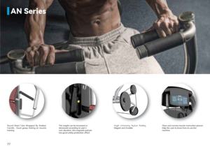 Máquina <span class=keywords><strong>de</strong></span> <span class=keywords><strong>Curl</strong></span> <span class=keywords><strong>de</strong></span> Bíceps Sentado con Peso Ajustable GS-AN46, Multifuncional, Comercial, para Gimnasio, en Venta - Product Image 2