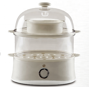 Cuiseur et cuiseur vapeur automatique rapide en acier inoxydable, petit appareil de cuisine pour la cuisson à la vapeur des œufs, usage domestique, modèle B - Product Image 3