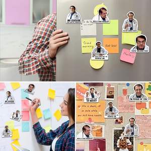 12 Pack Dr Nu Magneten Koelkast Dr. Nowzaradan Koelkast Magneet-<span class=keywords><strong>3</strong></span> "X <span class=keywords><strong>3</strong></span>" Sterke Magneten, Zwarte Tekst, Motiverende Dieet Helper - Product Image 5