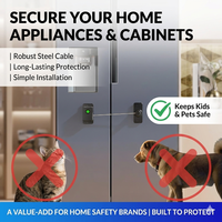 Serrure de réfrigérateur intelligente à empreinte digitale Curry30 Edition, verrou de sécurité sans clé pour armoire, adhésif sans perçage, protection bébé pour porte française