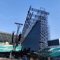 Sistema de Truss para Altavoces, Iluminación de Podios para Eventos al Aire Libre, Torres de Audio, Soporte de Aluminio para Line Array