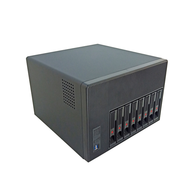 Nas 8 Bay Intel N5095 4core Processor Server for Large Storage Tower Server Custom Configuration Acceptable Nas Server
