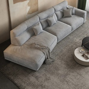 Sofás Premium de salón de diseño, sofás de lujo de esquina <span class=keywords><strong>exterior</strong></span> grises creativos, cama de burbujas, muebles de apartamento - Product Image 3