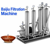 Machine de filtration de vin et clarificateur de Baijiu avec membrane microporeuse et moteur tout en cuivre, purificateur de liqueur pour cave