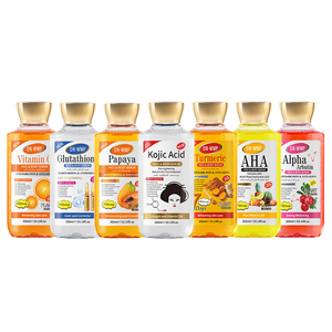 Siero Viso e Corpo all'Ingrosso 300ml con Vitamina <span class=keywords><strong>C</strong></span>, Glutatione, <span class=keywords><strong>Papaya</strong></span>, Acido Kojico, AHA, Curcuma e Alfa Arbutina - Product Image 1