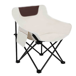 Moderno portatile in acciaio al carbonio sedia pieghevole durevole panca per la <span class=keywords><strong>luna</strong></span> all'aperto <span class=keywords><strong>campeggio</strong></span> elegante costruzione in metallo Oxford - Product Image 2