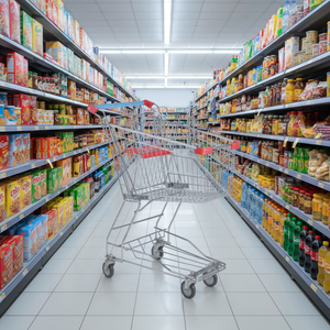 <span class=keywords><strong>60l</strong></span> एशियाई शैली के साथ फोल्डिंग जाल खरीदारी ट्रॉली और सुविधाजनक उपयोग के लिए 4 'pu पहियों' - Product Image 1