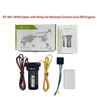 Traceur GPS en Temps Réel pour Voitures et Motos, Étanche IP67, Coupe-Moteur, Caché ST-901 Relais GPRS GSM, Application Android et Google Maps