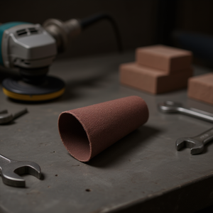 Manchon conique Ttake 22/36x60 mm en tissu abrasif corindon AB3004 - Product Image 3